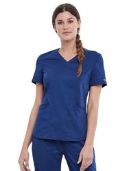 Image of Cherokee Revolution Women's PETITE V-Neck