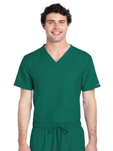 Cherokee Workwear Unisex 1-Pocket V-Neck image thumbnail