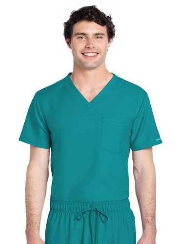 Cherokee Workwear Unisex 1-Pocket V-Neck image thumbnail