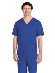 Image of Cherokee Workwear Men's 2-Pocket V-Neck