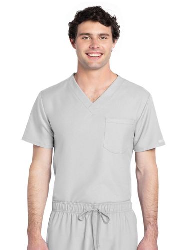Cherokee Workwear Unisex 1-Pocket V-Neck image thumbnail