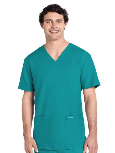 Cherokee Workwear Men's 2-Pocket V-Neck image thumbnail