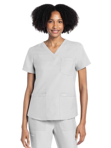 Cherokee Workwear Women's 3-Pocket V-Neck image thumbnail