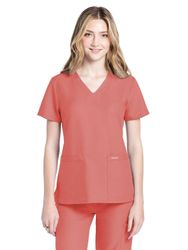Image of Cherokee Workwear Women's 2-Pocket V-Neck
