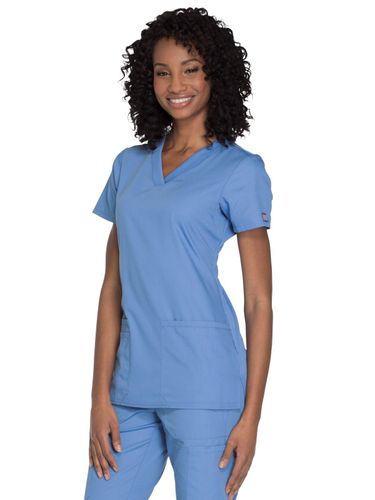 Cherokee Workwear Women's V-Neck image thumbnail
