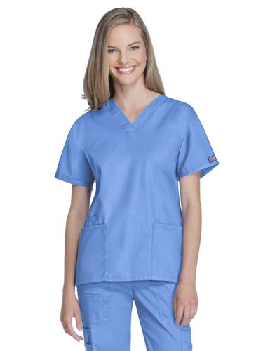 Cherokee Workwear Women's V-Neck image thumbnail
