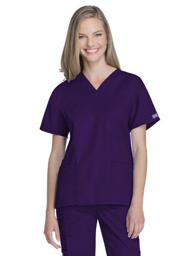 Cherokee Workwear Women's V-Neck image thumbnail