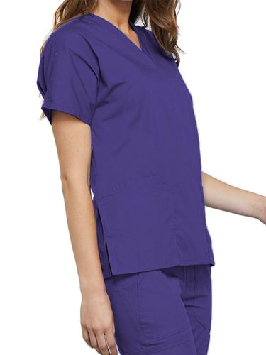 Cherokee Workwear Women's V-Neck image thumbnail