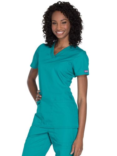 Cherokee Workwear Women's V-Neck image thumbnail