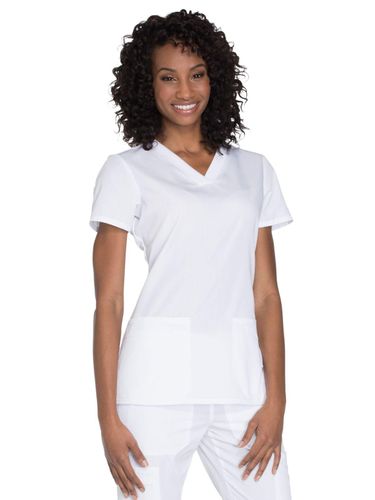 Cherokee Workwear Women's V-Neck image thumbnail