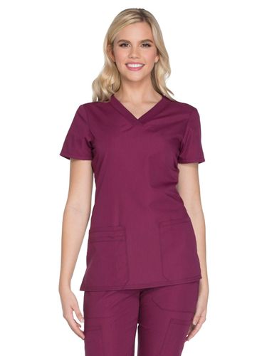 Cherokee Workwear Women's V-Neck image thumbnail