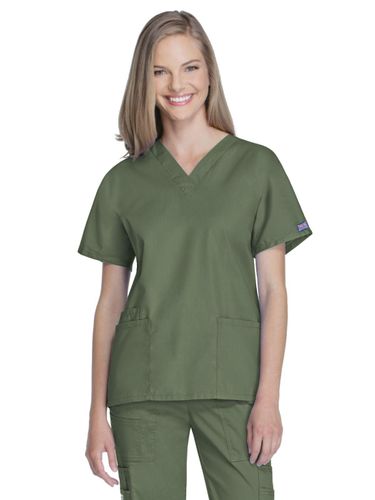 Cherokee Workwear Women's V-Neck image thumbnail