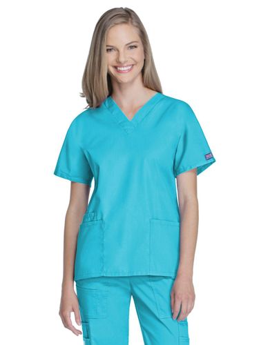 Cherokee Workwear Women's V-Neck image thumbnail