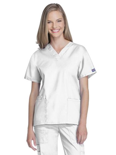 Cherokee Workwear Women's V-Neck image thumbnail