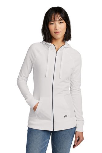 New Era Women's Sueded Cotton Blend Full-Zip Hoodie image thumbnail