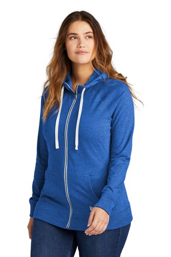 New Era Women's Sueded Cotton Blend Full-Zip Hoodie image thumbnail