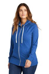 Image of New Era Women's Sueded Cotton Blend Full-Zip Hoodie
