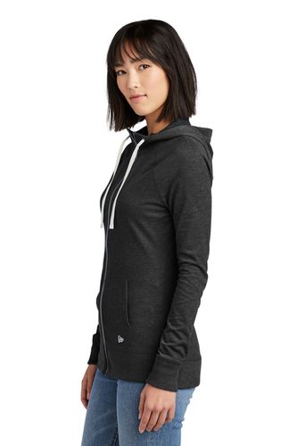 New Era Women's Sueded Cotton Blend Full-Zip Hoodie image thumbnail