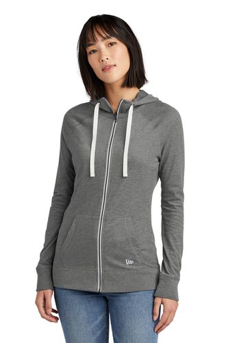 New Era Women's Sueded Cotton Blend Full-Zip Hoodie image thumbnail