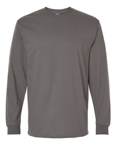 DHS Logo - Gildan Long Sleeve Cotton Tee image thumbnail