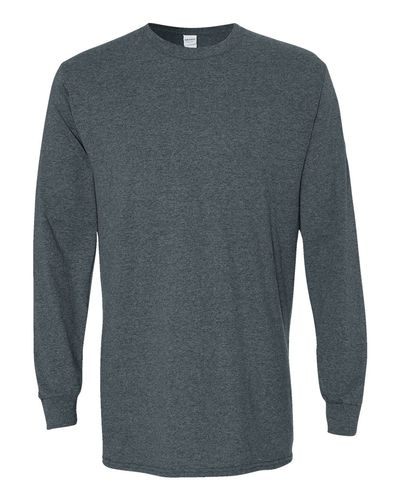 DHS Logo - Gildan Long Sleeve Cotton Tee image thumbnail