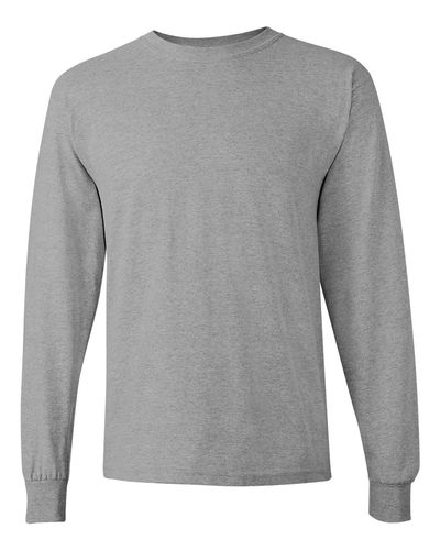 DHS Logo - Gildan Long Sleeve Cotton Tee image thumbnail