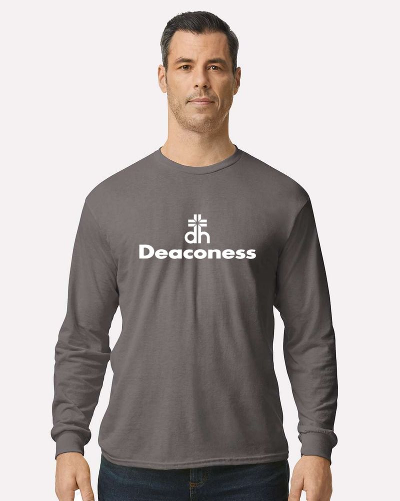 DHS Logo - Gildan Long Sleeve Cotton Tee primary image