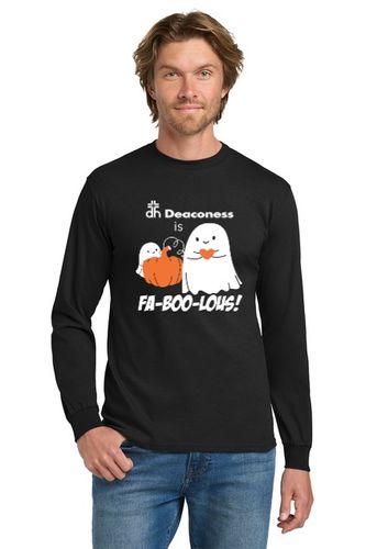 DHS "Fa-BOO-lous" - Gildan Long Sleeve Cotton Tee image thumbnail