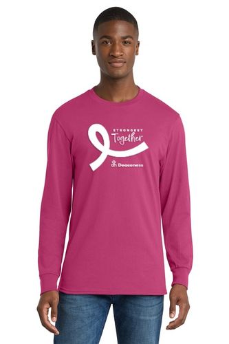 DHS "Strongest Together" Logo - Port & Company Long Sleeve Cotton Tee image thumbnail