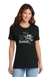 Image of DHS Snowman - Port & Co Women's Core Blend Tee