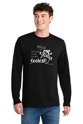 Image of DHS Snowman Port & Co LS Core Blend Tee