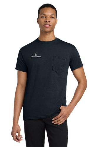 DHS Chest Print - Gildan Unisex 100% Cotton Pocket Tee image thumbnail DHS Chest Print - Gildan Unisex 100% Cotton Pocket Tee image thumbnail