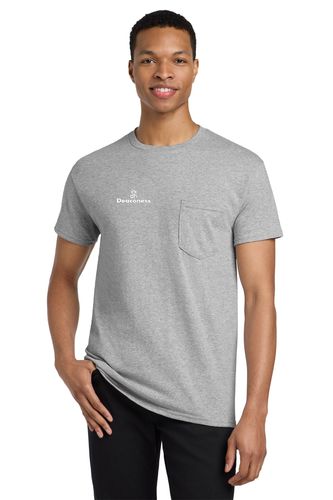 DHS Chest Print - Gildan Unisex 100% Cotton Pocket Tee image thumbnail DHS Chest Print - Gildan Unisex 100% Cotton Pocket Tee image thumbnail