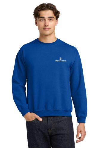 DHS Chest Print - Gildan Heavy Blend Crewneck image thumbnail