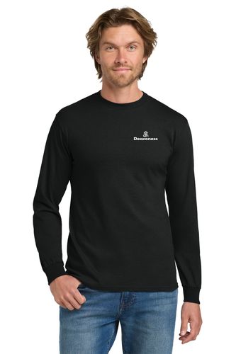 DHS Chest Print - Gildan 100% Cotton Long Sleeve Tee image thumbnail DHS Chest Print - Gildan 100% Cotton Long Sleeve Tee image thumbnail