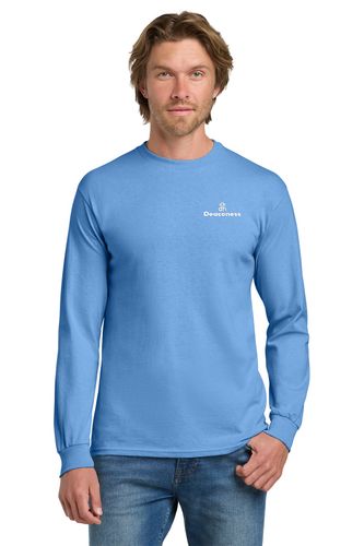 DHS Chest Print - Gildan 100% Cotton Long Sleeve Tee image thumbnail DHS Chest Print - Gildan 100% Cotton Long Sleeve Tee image thumbnail