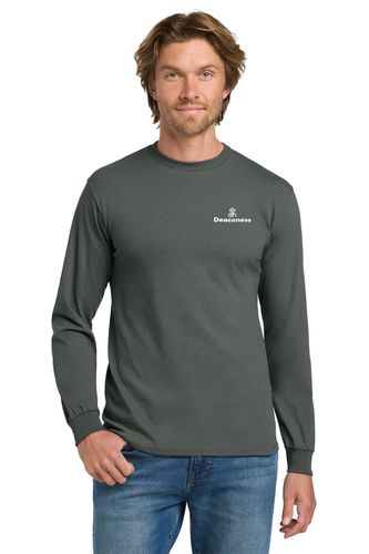 DHS Chest Print - Gildan 100% Cotton Long Sleeve Tee image thumbnail DHS Chest Print - Gildan 100% Cotton Long Sleeve Tee image thumbnail