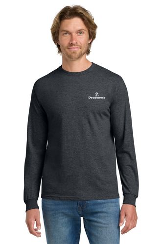 DHS Chest Print - Gildan 100% Cotton Long Sleeve Tee image thumbnail DHS Chest Print - Gildan 100% Cotton Long Sleeve Tee image thumbnail