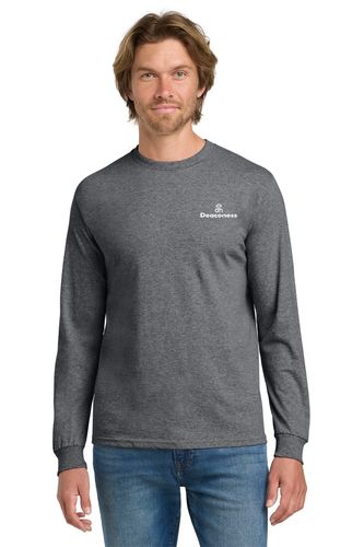 DHS Chest Print - Gildan 100% Cotton Long Sleeve Tee image thumbnail DHS Chest Print - Gildan 100% Cotton Long Sleeve Tee image thumbnail