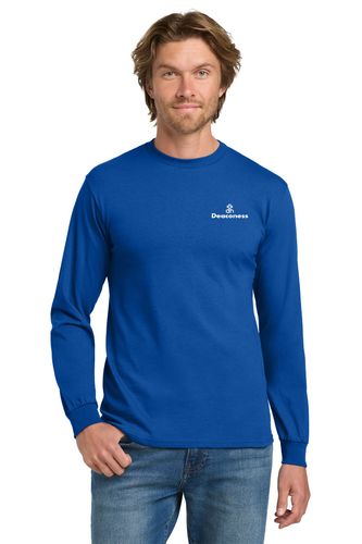 DHS Chest Print - Gildan 100% Cotton Long Sleeve Tee image thumbnail DHS Chest Print - Gildan 100% Cotton Long Sleeve Tee image thumbnail