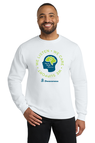 DHS Mental Health - Port & Co Unisex Fleece Crewneck image thumbnail