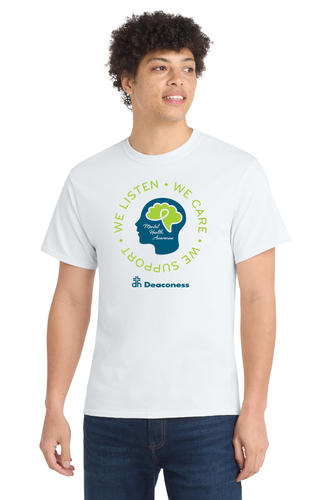 DHS Mental Health - Port & Co Unisex Cotton Tee image thumbnail DHS Mental Health - Port & Co Unisex Cotton Tee image thumbnail