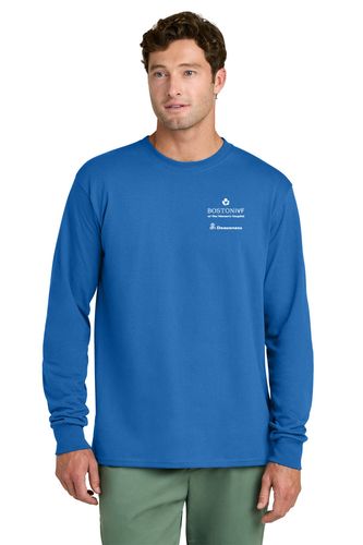 Created w/ Love - Port & Co Unisex Long Sleeve Cotton Tee image thumbnail