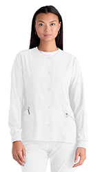 Image of Barco One Women's Warm Up Jacket (Style #5409) - BLANK