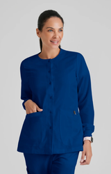 Image of Barco One Women's Warm Up Jacket (Style #4450) - BLANK