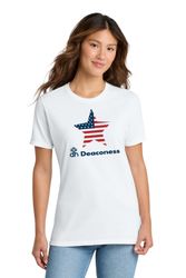 Image of DHS Patriotic Star SS Women's T