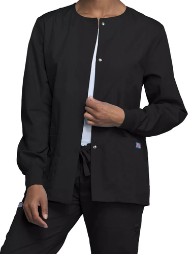 Cherokee Workwear Orginals Snap Front Jacket (Style 4350) - BLANK image thumbnail