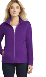 Image of Port Authority Women's Microfleece Jacket (L223) Blank