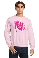 Image of Breast Cancer Awareness Fleece Crewneck