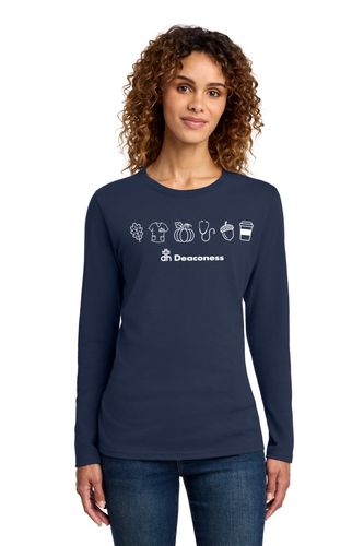 DHS Fall Ladies LS Tee image thumbnail DHS Fall Ladies LS Tee image thumbnail